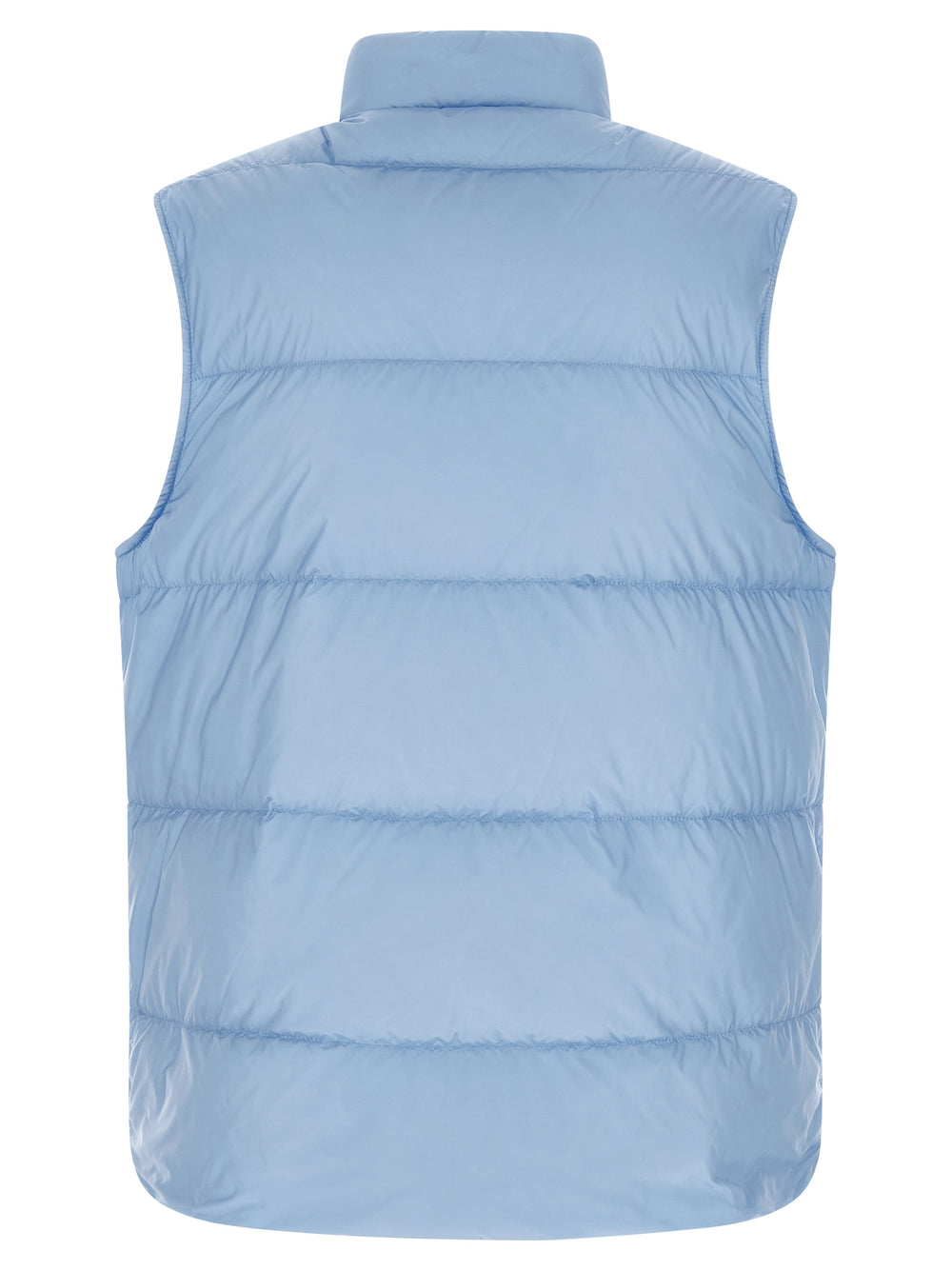 Moncler Polyamide Sleeveless Jacket in Light Blue