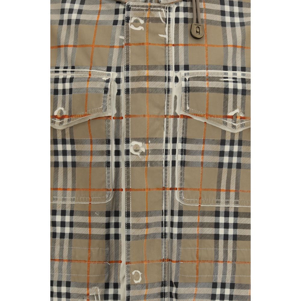 Burberry Βαμβακερό Παρκά σε Μπεζ