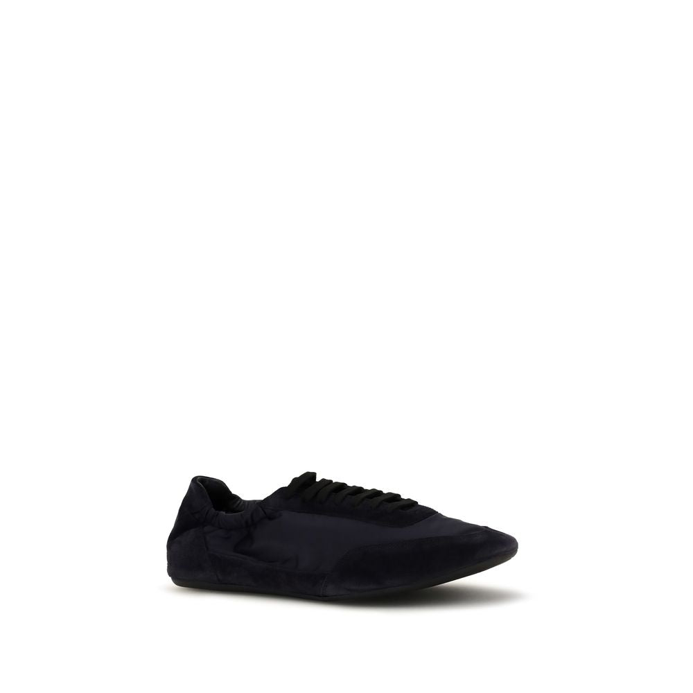 Prada Re-Nylon and Suede Sneakers in Blue