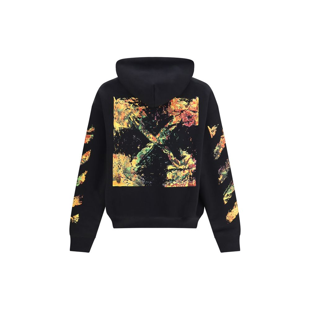 Off-White Βαμβακερό Φούτερ σε Μαύρο