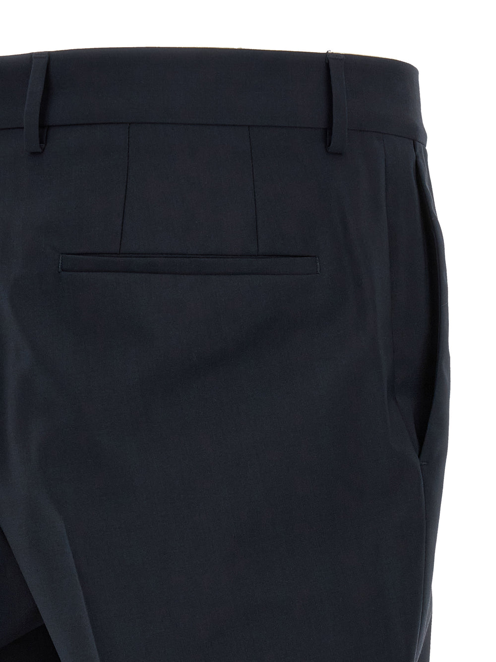 Hugo Boss Virgin Wool Two-Piece Suit in Blue