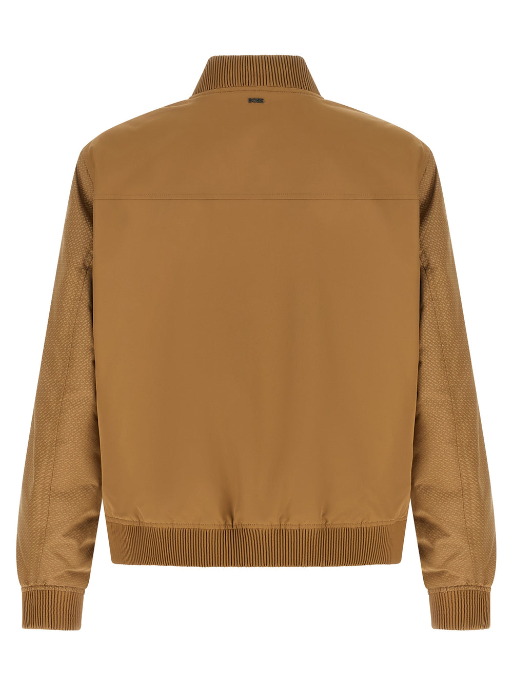Hugo Boss Polyester Bomber Jacket in Beige