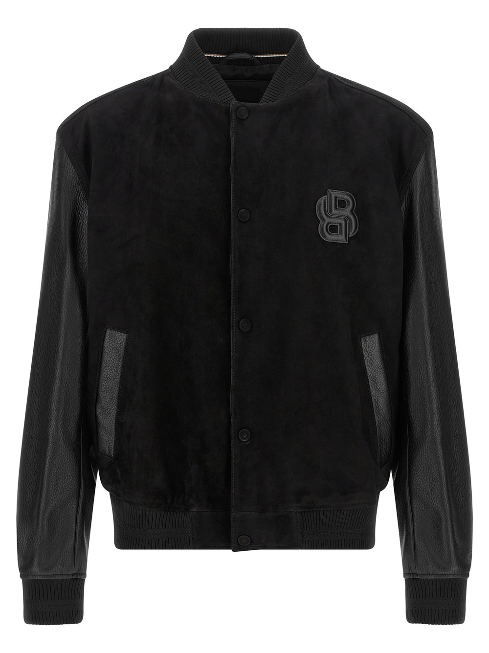 Hugo Boss Μπουφάν Bomber από 100% πολυεστέρα σε Μαύρο