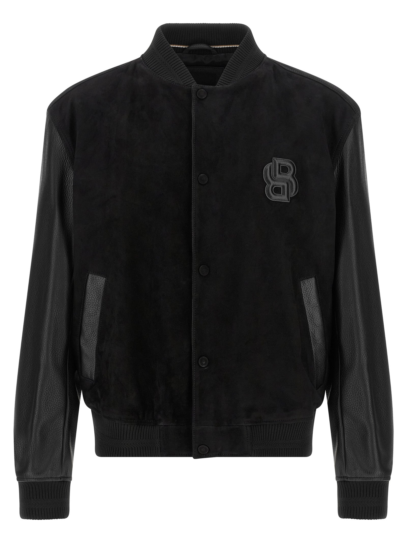 Hugo Boss Μπουφάν Bomber από 100% πολυεστέρα σε Μαύρο