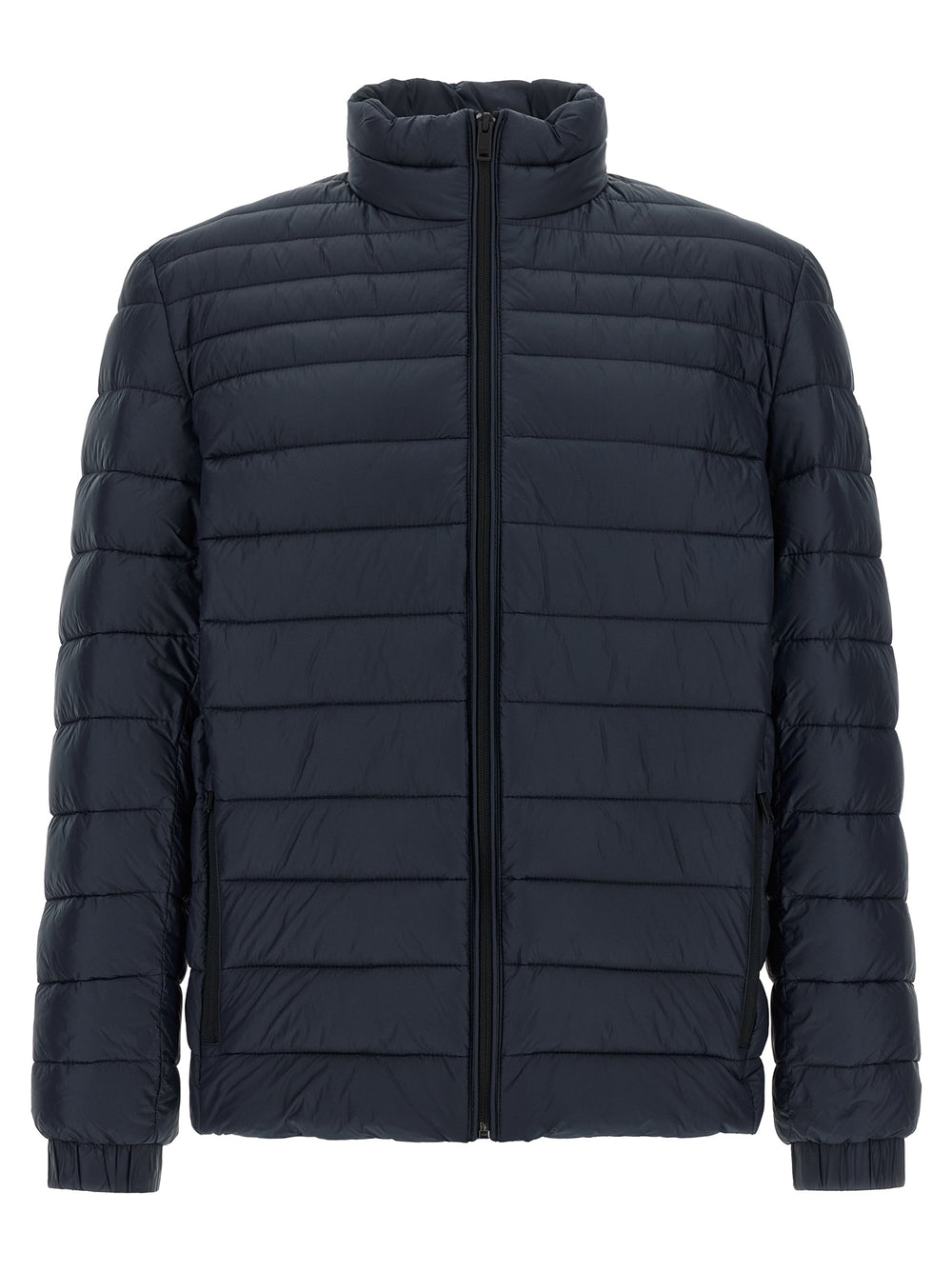 Hugo Boss Polyamide Full-Length Down Jacket in Blue