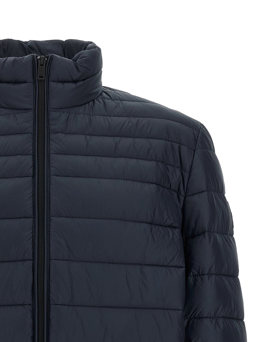 Hugo Boss Polyamide Full-Length Down Jacket in Blue