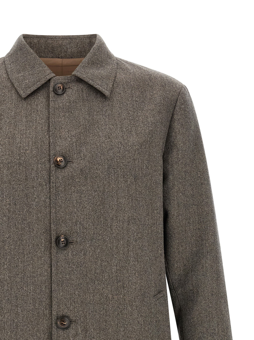 Brown Wool Coat