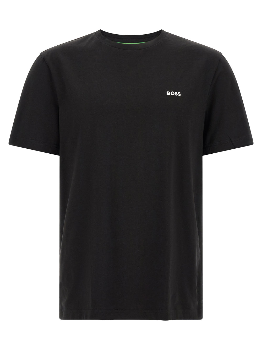 Hugo Boss Βαμβακερό T-Shirt σε Μαύρο