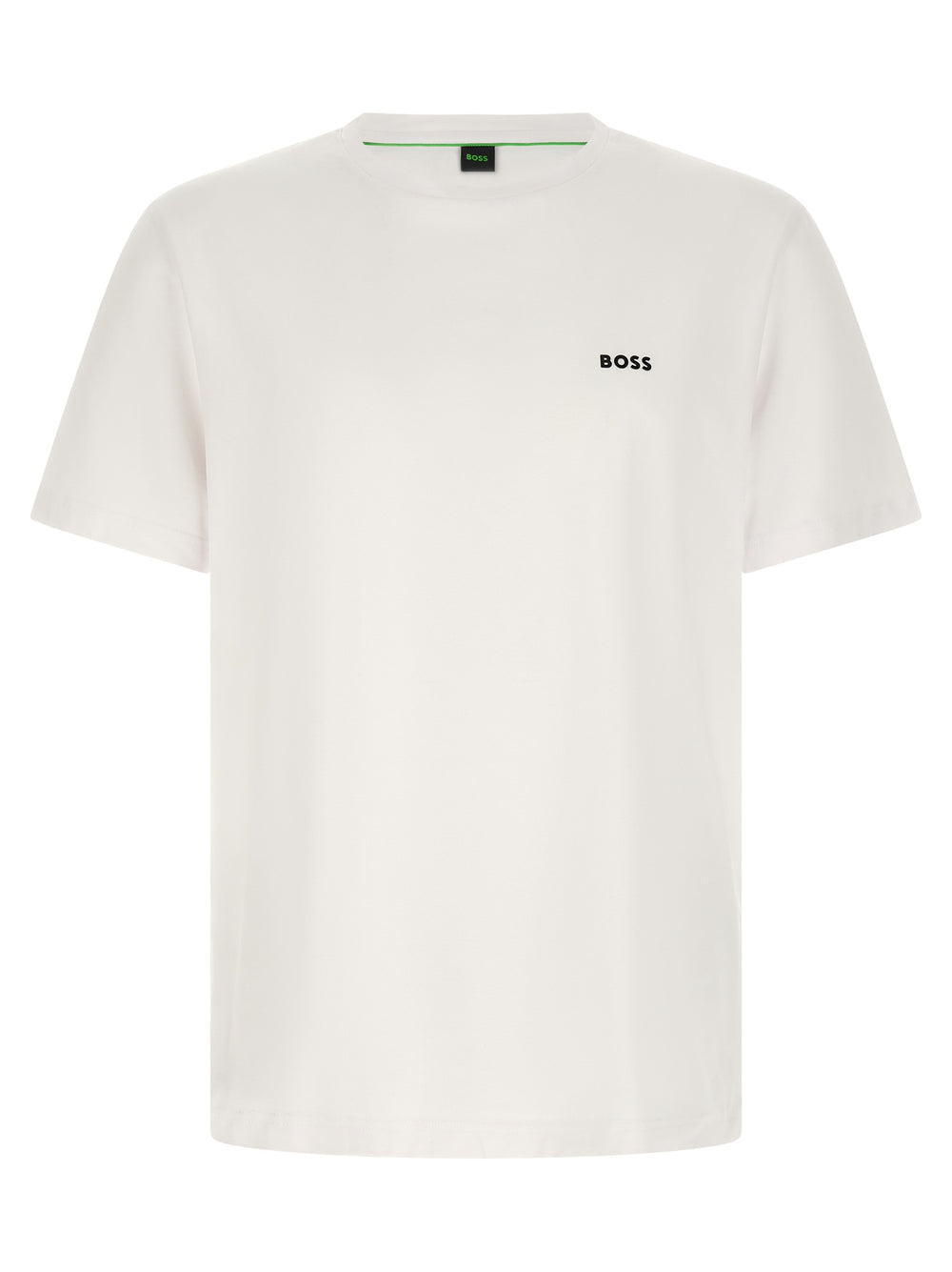 Hugo Boss Βαμβακερό T-Shirt σε Λευκό