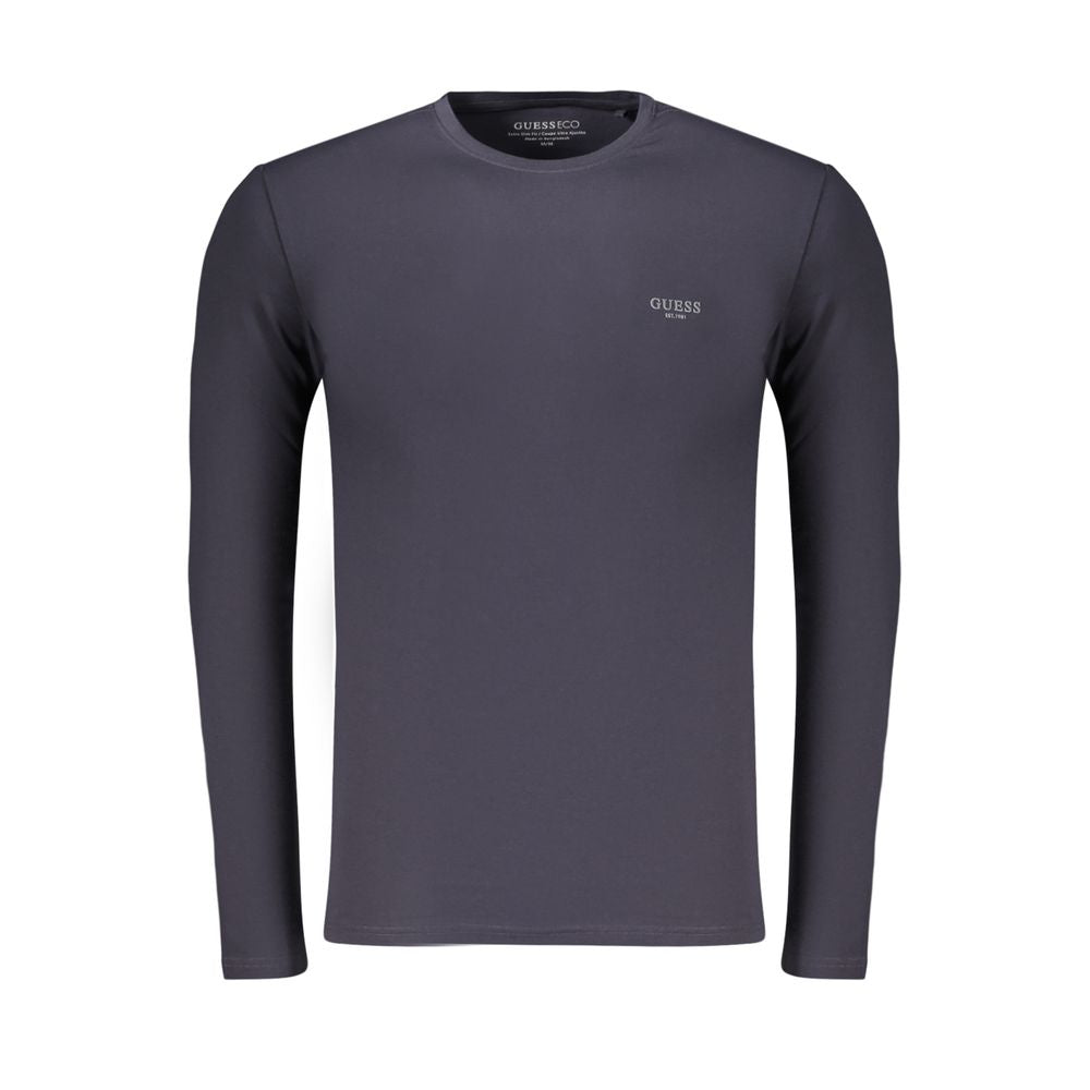 Guess Βαμβακερό T-Shirt Μπλε