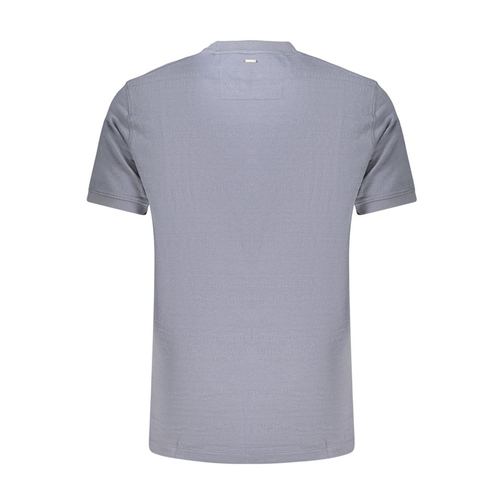 Guess Μπλε Βαμβακερό T-Shirt