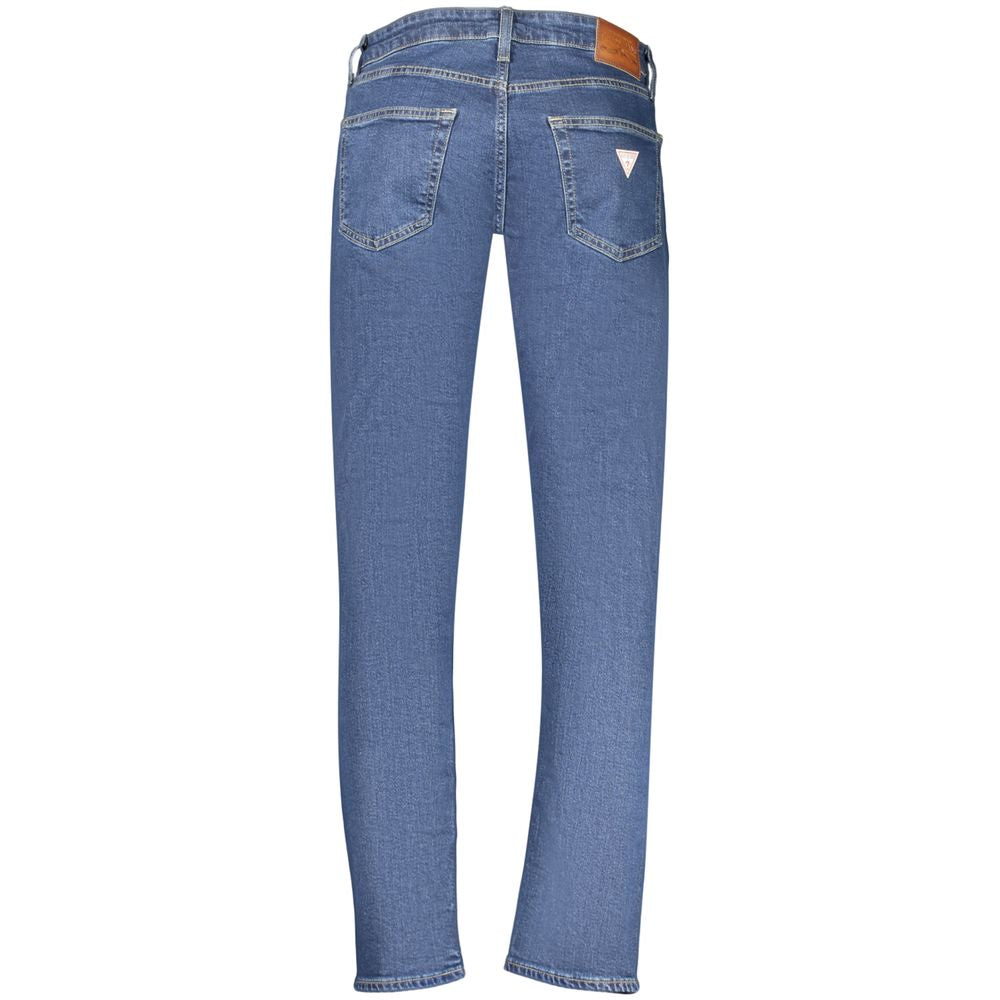 Guess Jeans Βαμβακερό Ανδρικό Τζιν Μπλε
