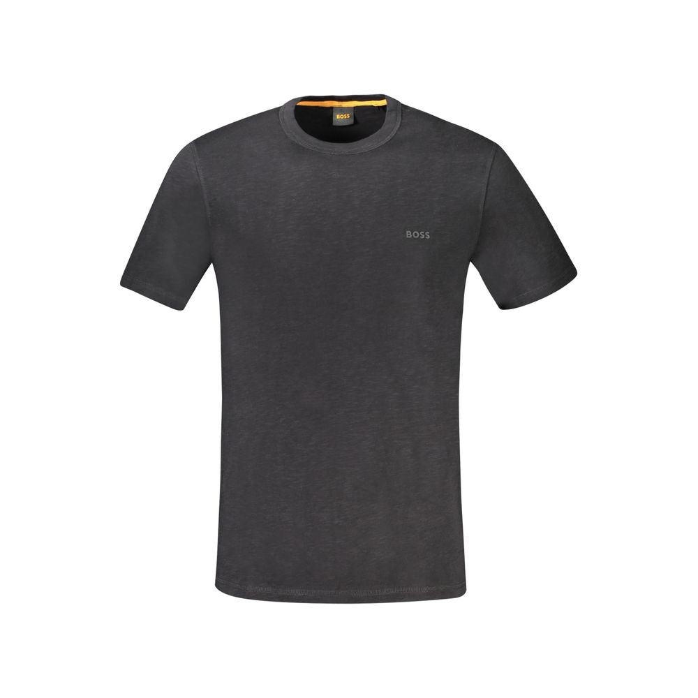 Hugo Boss T-Shirt από 100% βαμβάκι σε Μαύρο