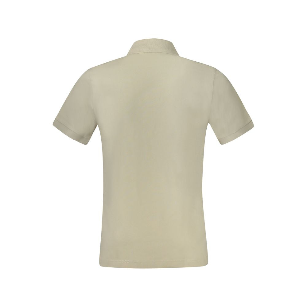 Hugo Boss Βαμβακερό Polo σε Μπεζ
