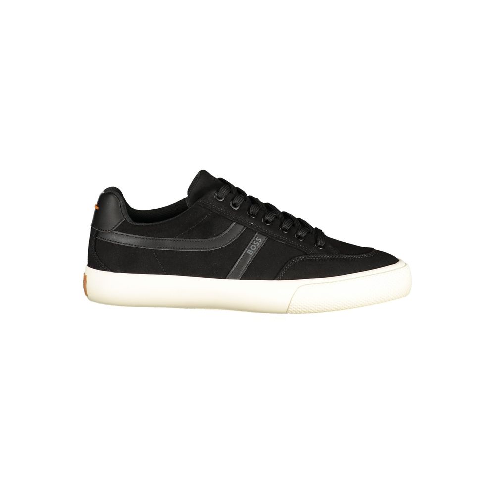Hugo Boss Sneakers από Πολυουρεθάνη σε Μαύρο