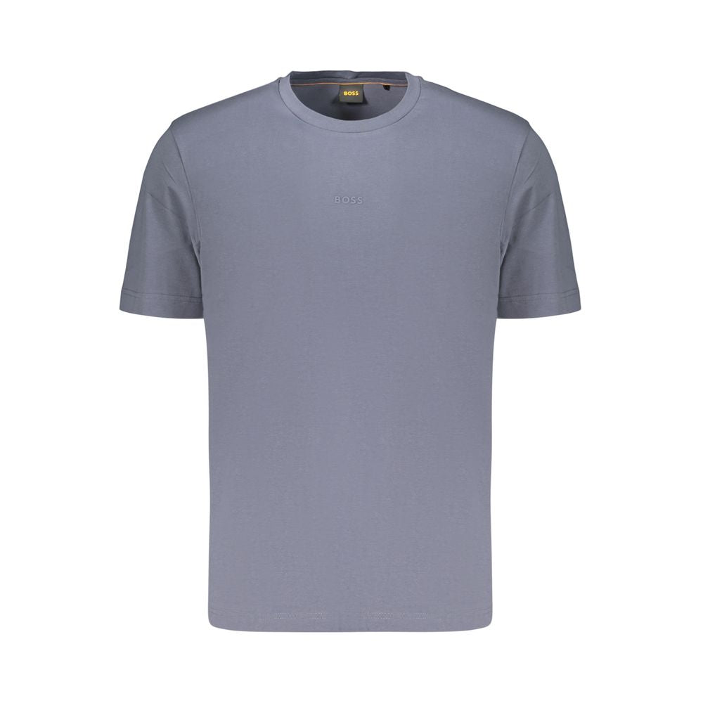 Hugo Boss Βαμβακερό T-Shirt σε Μπλε