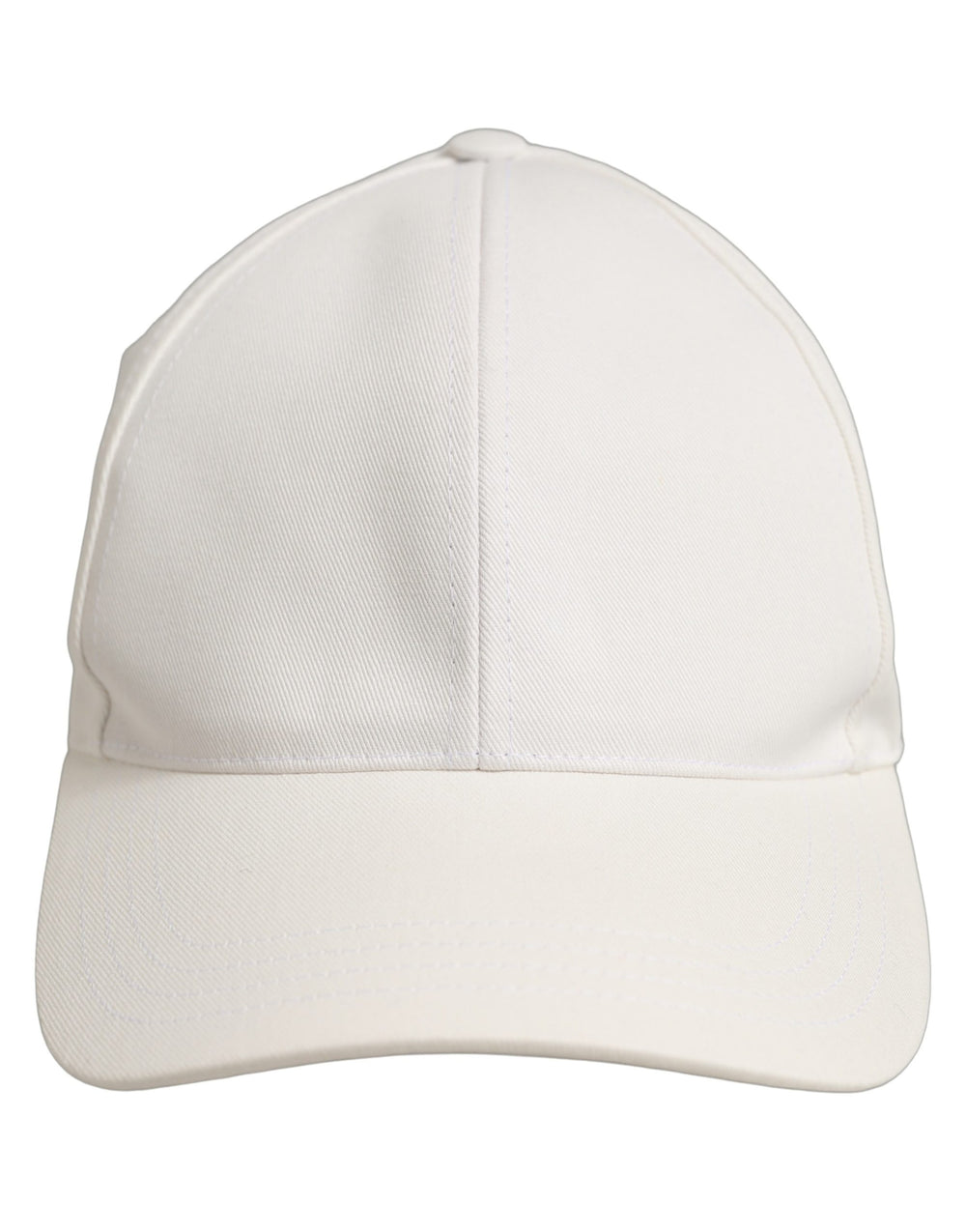 Dolce & Gabbana 100% Cotton Baseball Cap in White