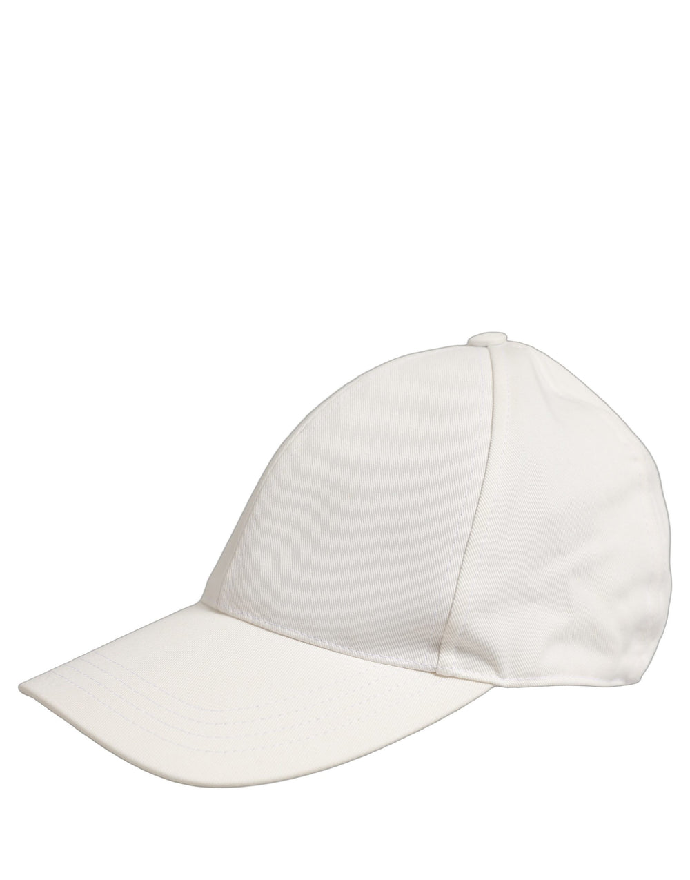 Dolce & Gabbana 100% Cotton Baseball Cap in White