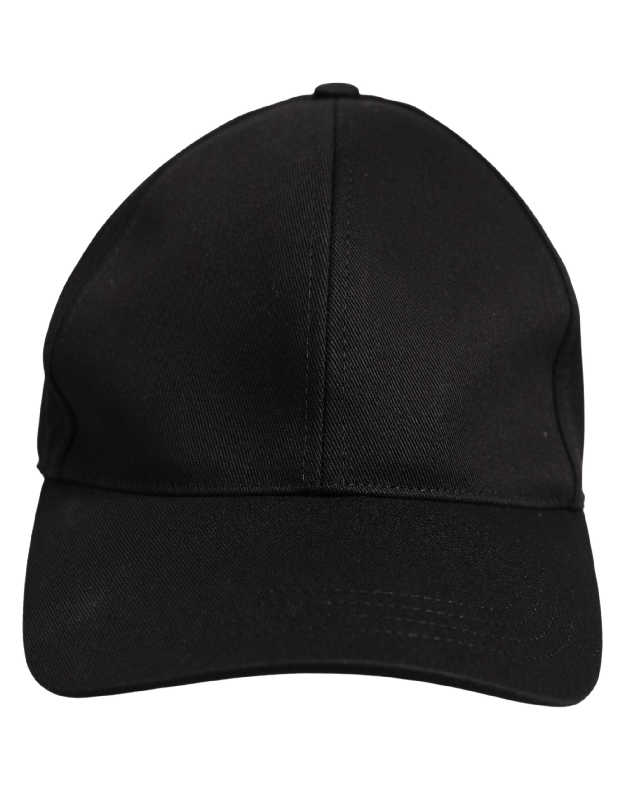 Dolce & Gabbana Cotton Baseball Cap in Black
