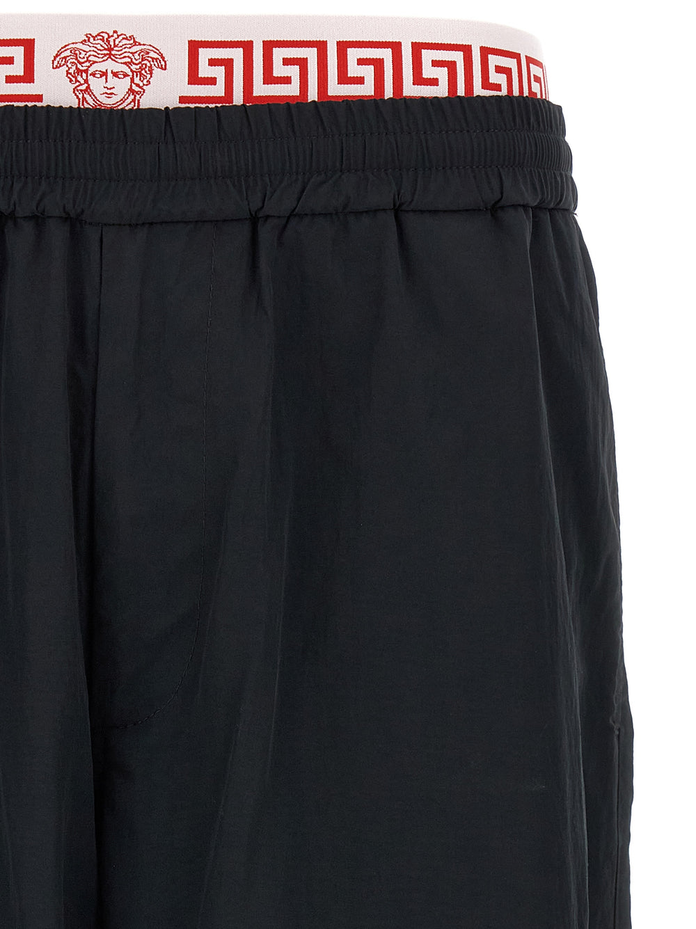 Versace 100% Polyamide Joggers in Black