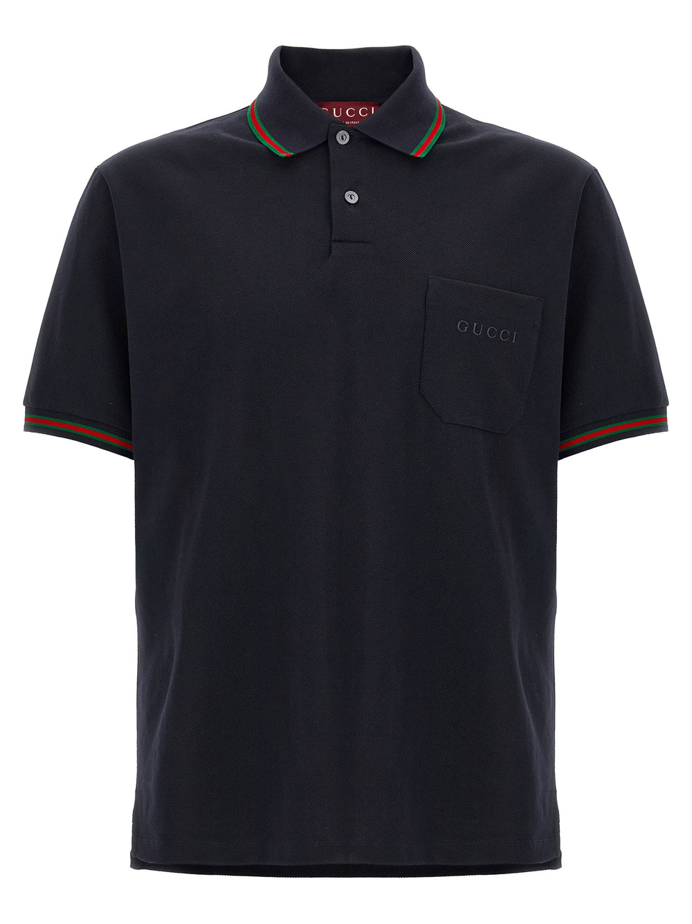 Gucci Βαμβακερό Polo σε Μπλε
