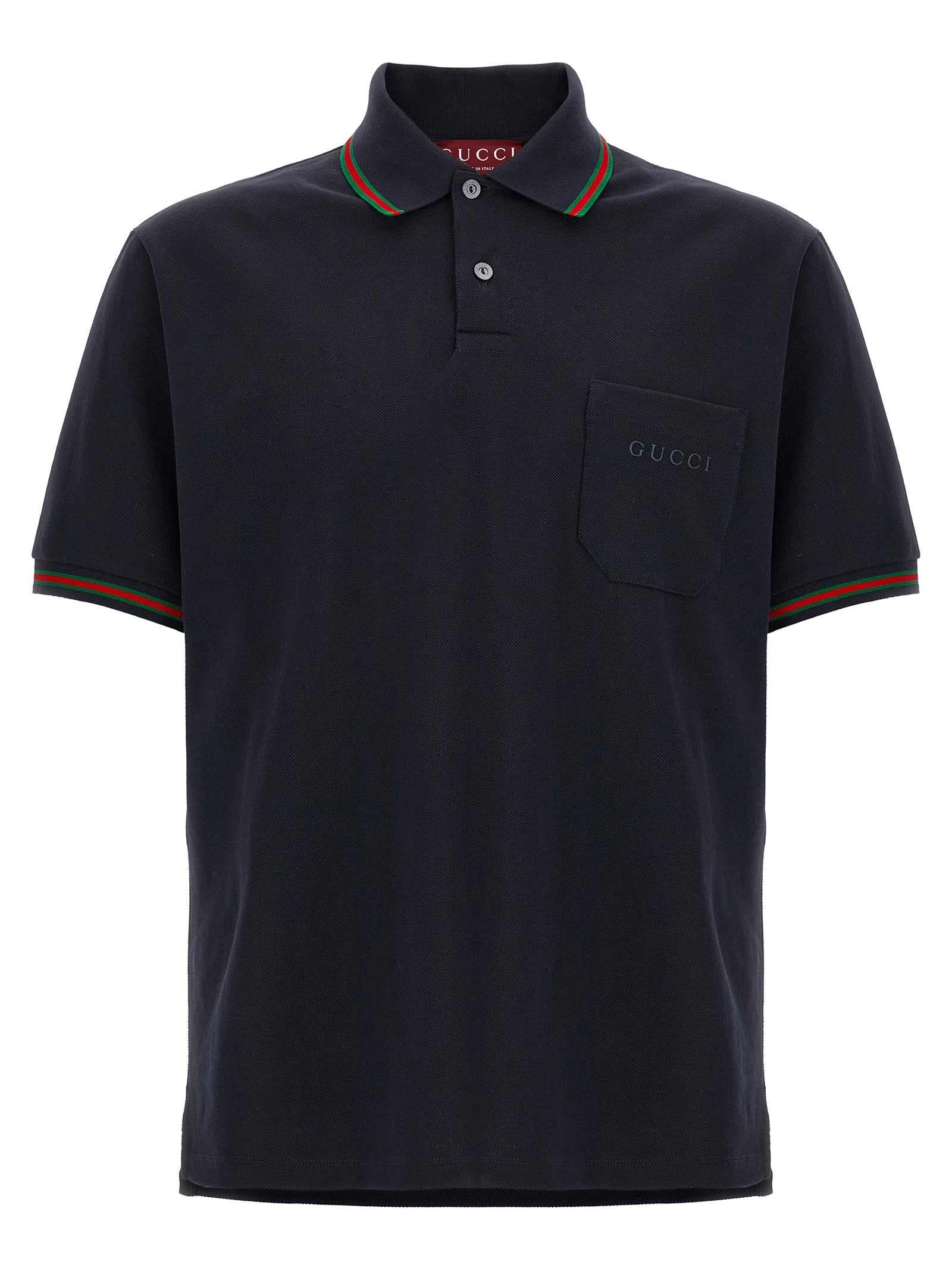 Gucci Βαμβακερό Polo σε Μπλε