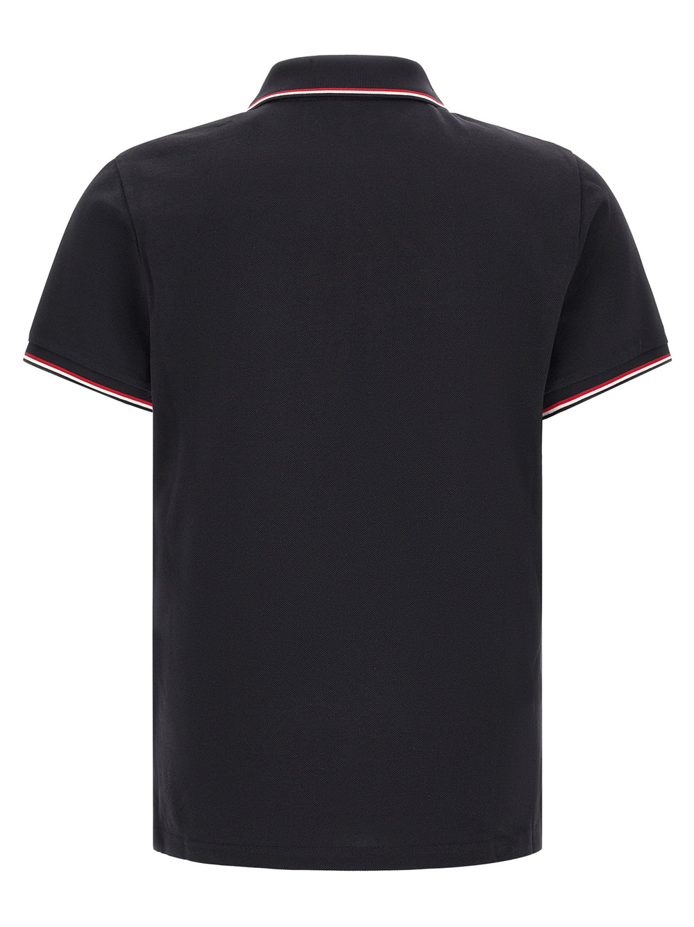 Moncler Βαμβακερό Polo από 100% Πικέ σε Μπλε