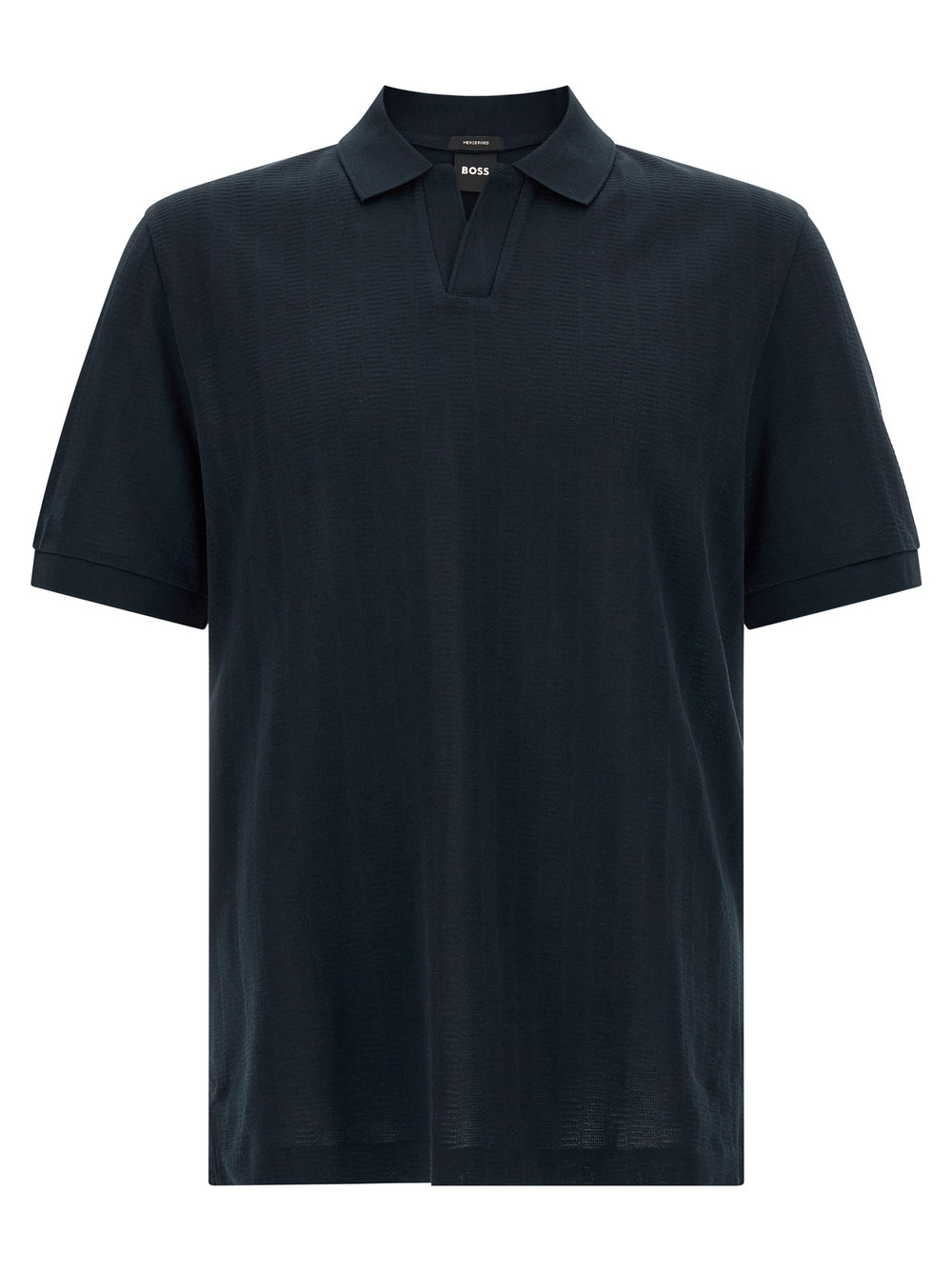 Hugo Boss Βαμβακερό Polo σε Μπλε
