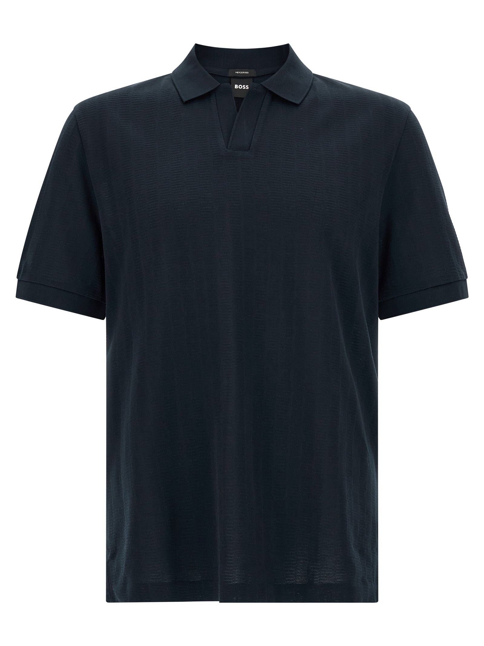 Hugo Boss Βαμβακερό Polo σε Μπλε