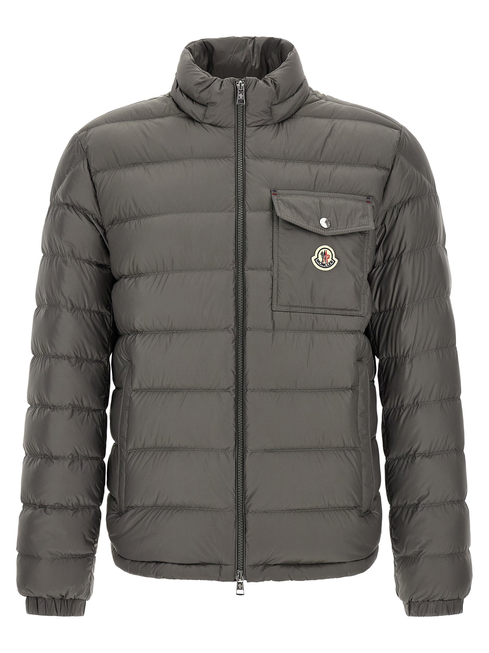Moncler Μπουφάν Πούπουλο Πλήρους Μήκους σε Γκρι