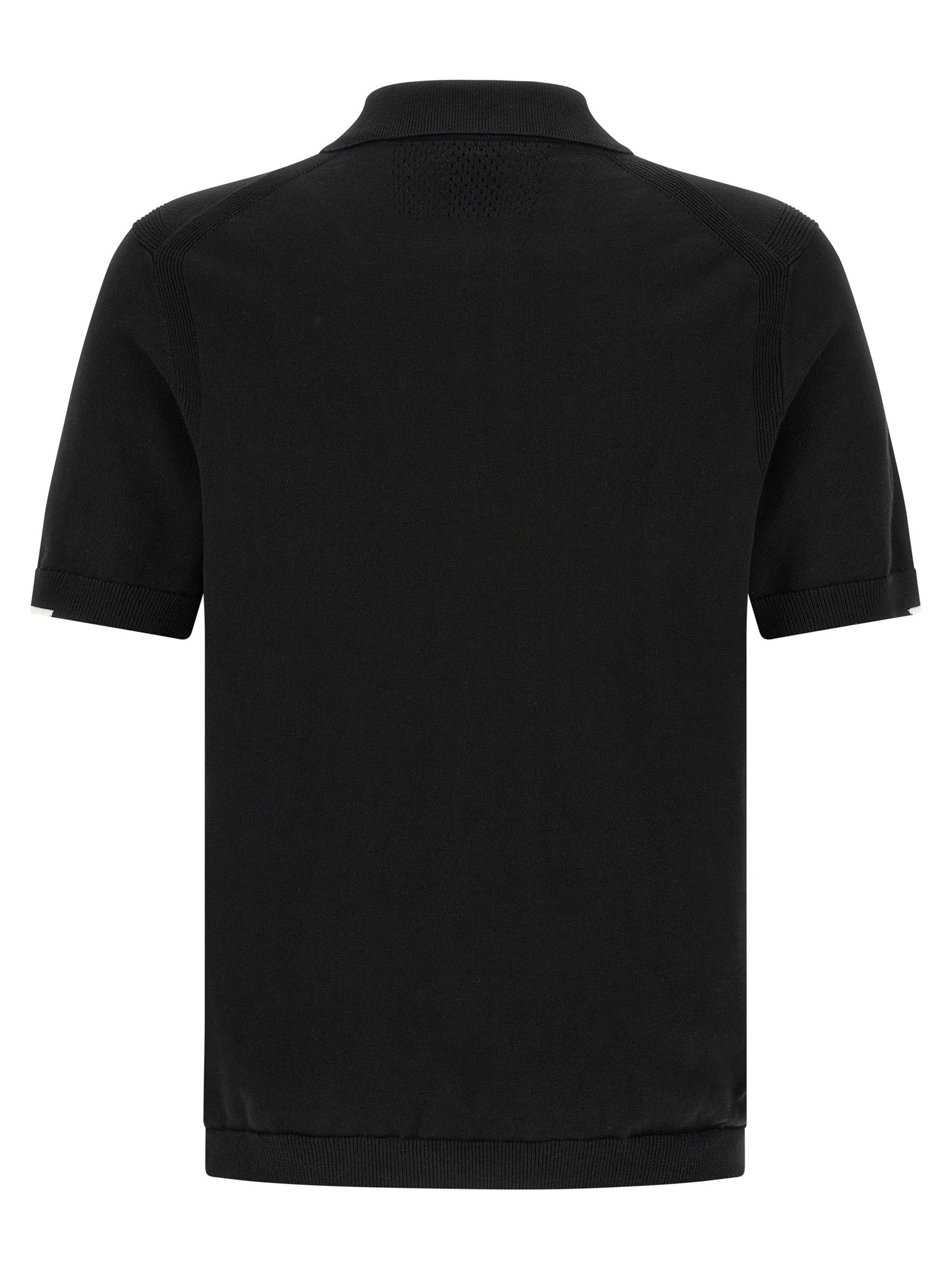 Hugo Boss Βαμβακερό Polo σε Μαύρο