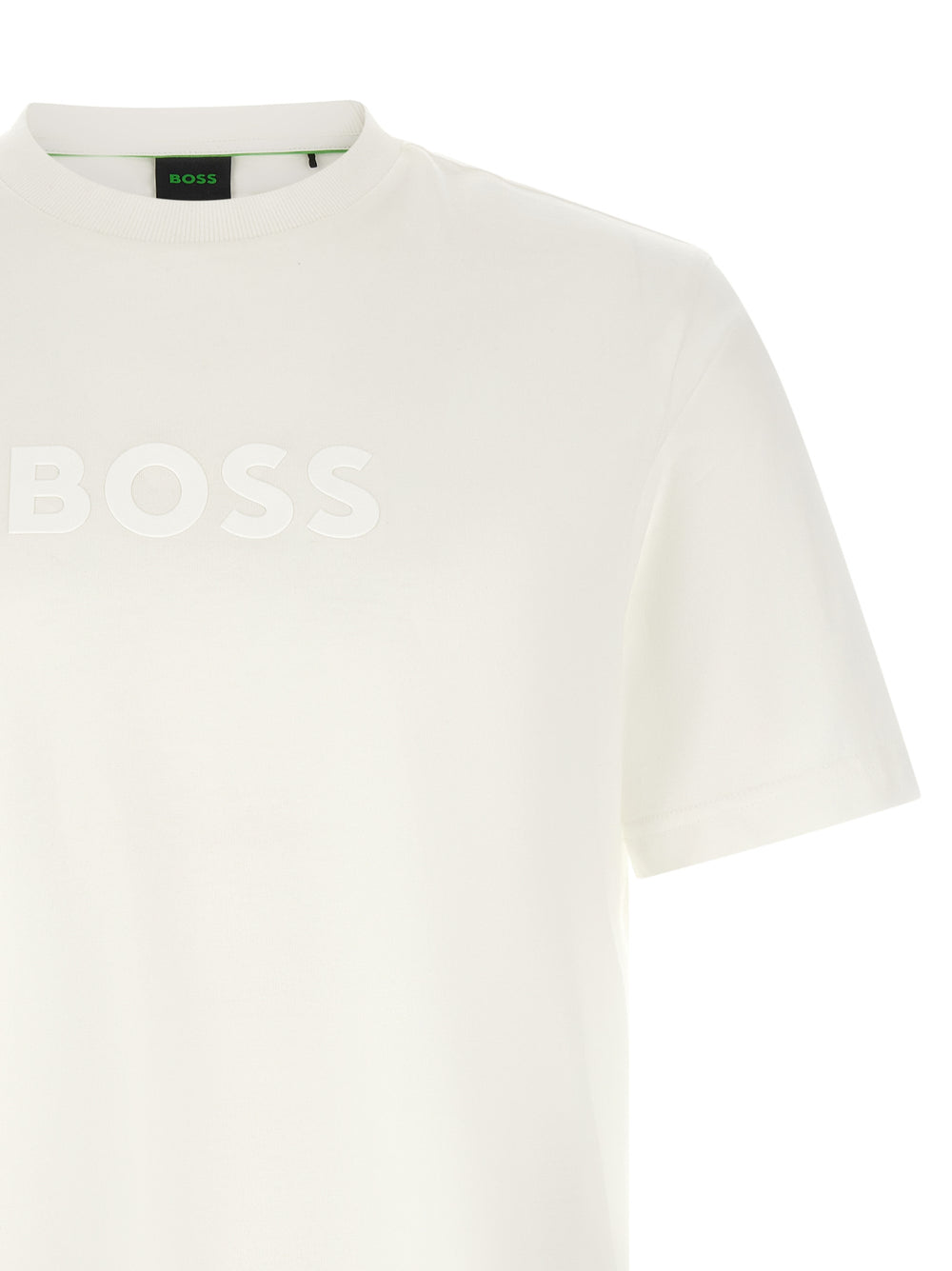 Hugo Boss T-Shirt από 100% βαμβάκι σε Λευκό