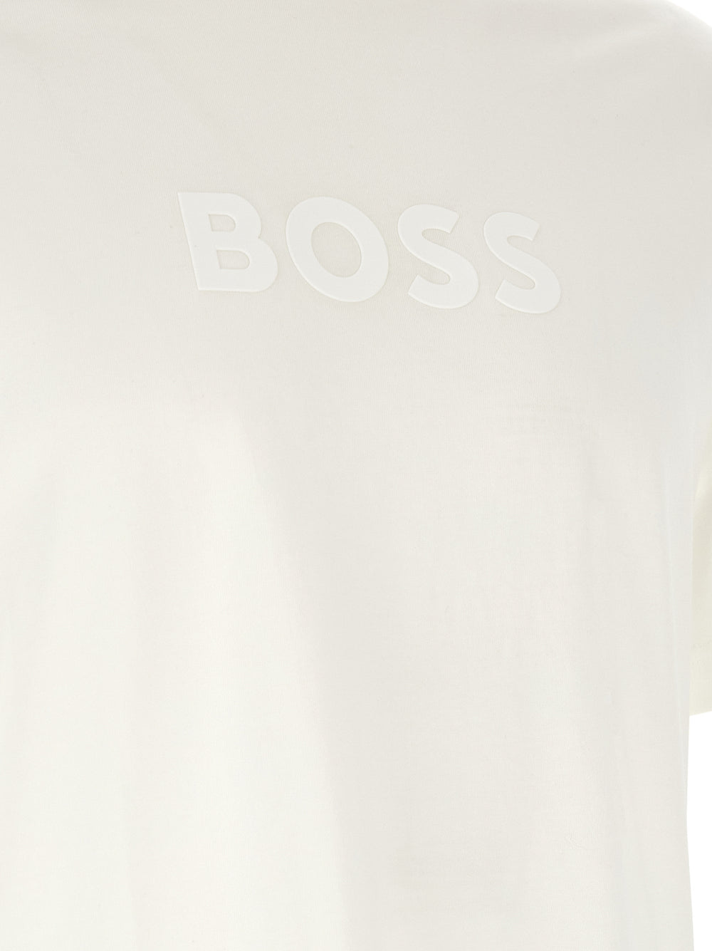 Hugo Boss T-Shirt από 100% βαμβάκι σε Λευκό