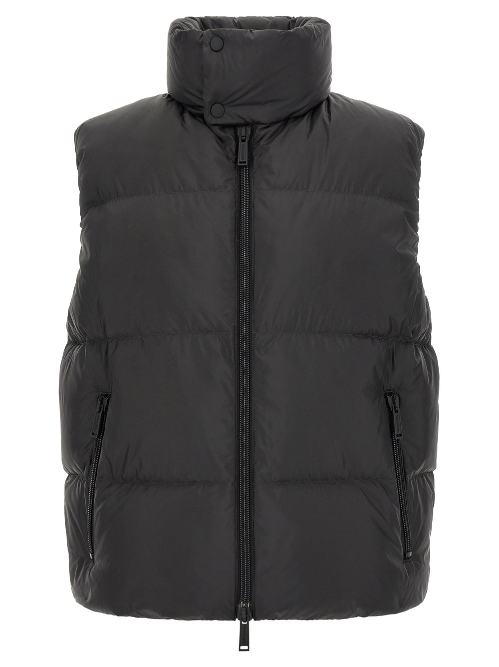 Dsquared² Polyester Sleeveless Jacket in Black