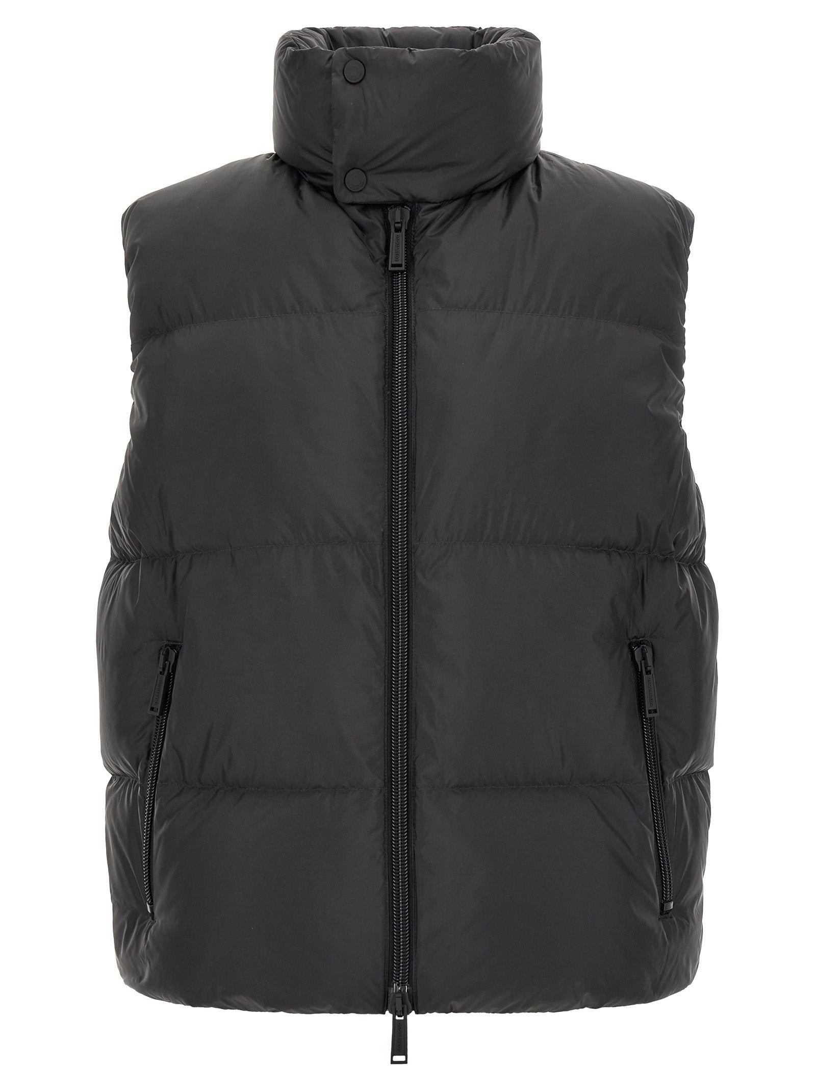 Dsquared² Polyester Sleeveless Jacket in Black