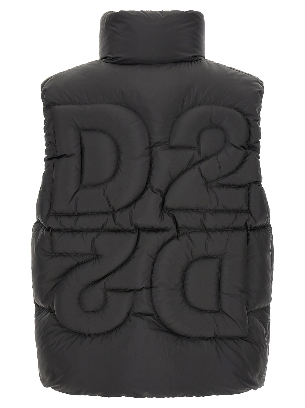Dsquared² Polyester Sleeveless Jacket in Black