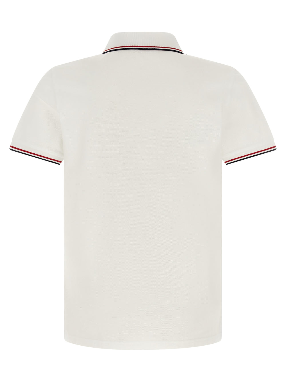 Moncler Βαμβακερό Polo σε Λευκό
