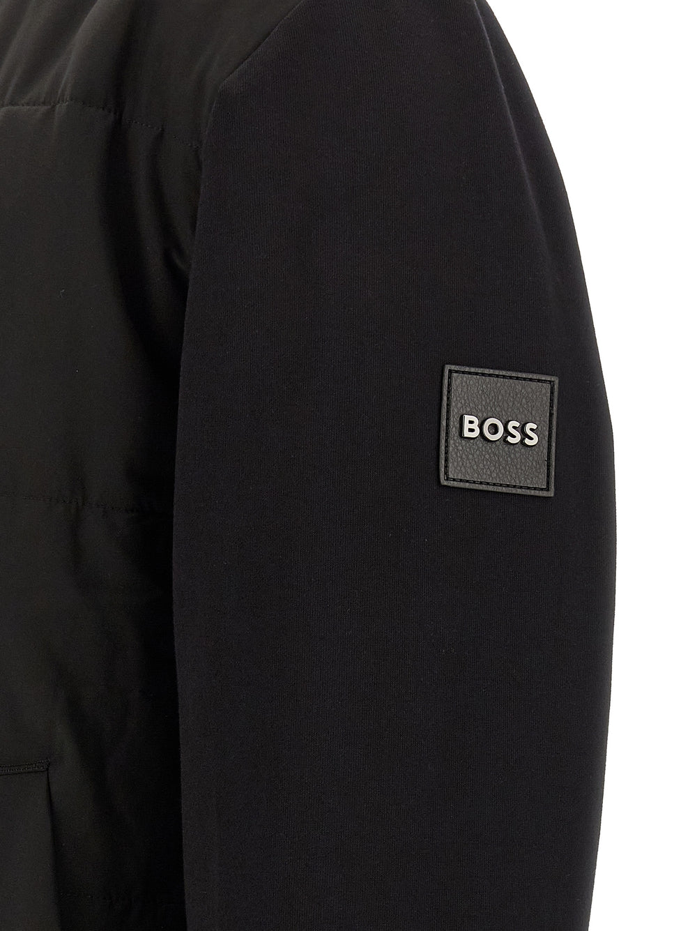 Hugo Boss Βαμβακερό Φούτερ σε Μαύρο