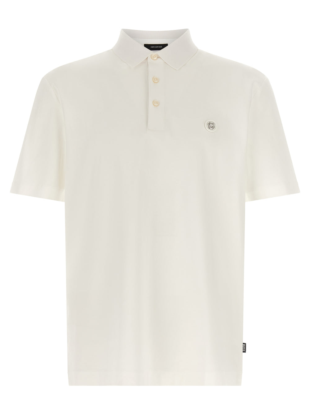 Hugo Boss Βαμβακερό Polo σε Λευκό