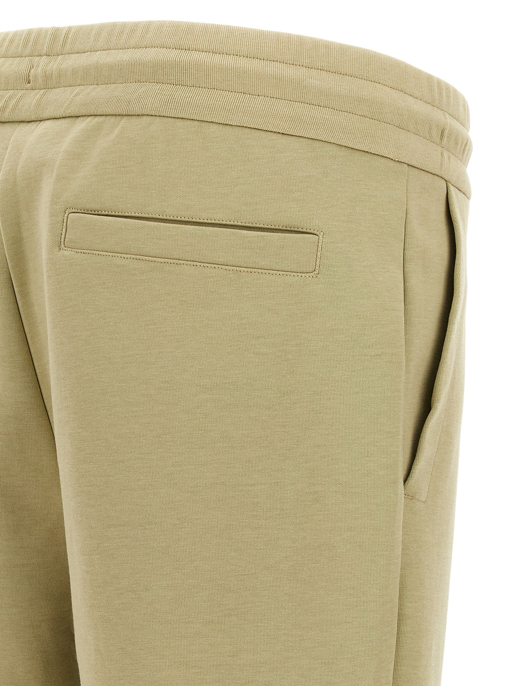Hugo Boss Cotton Joggers in Beige