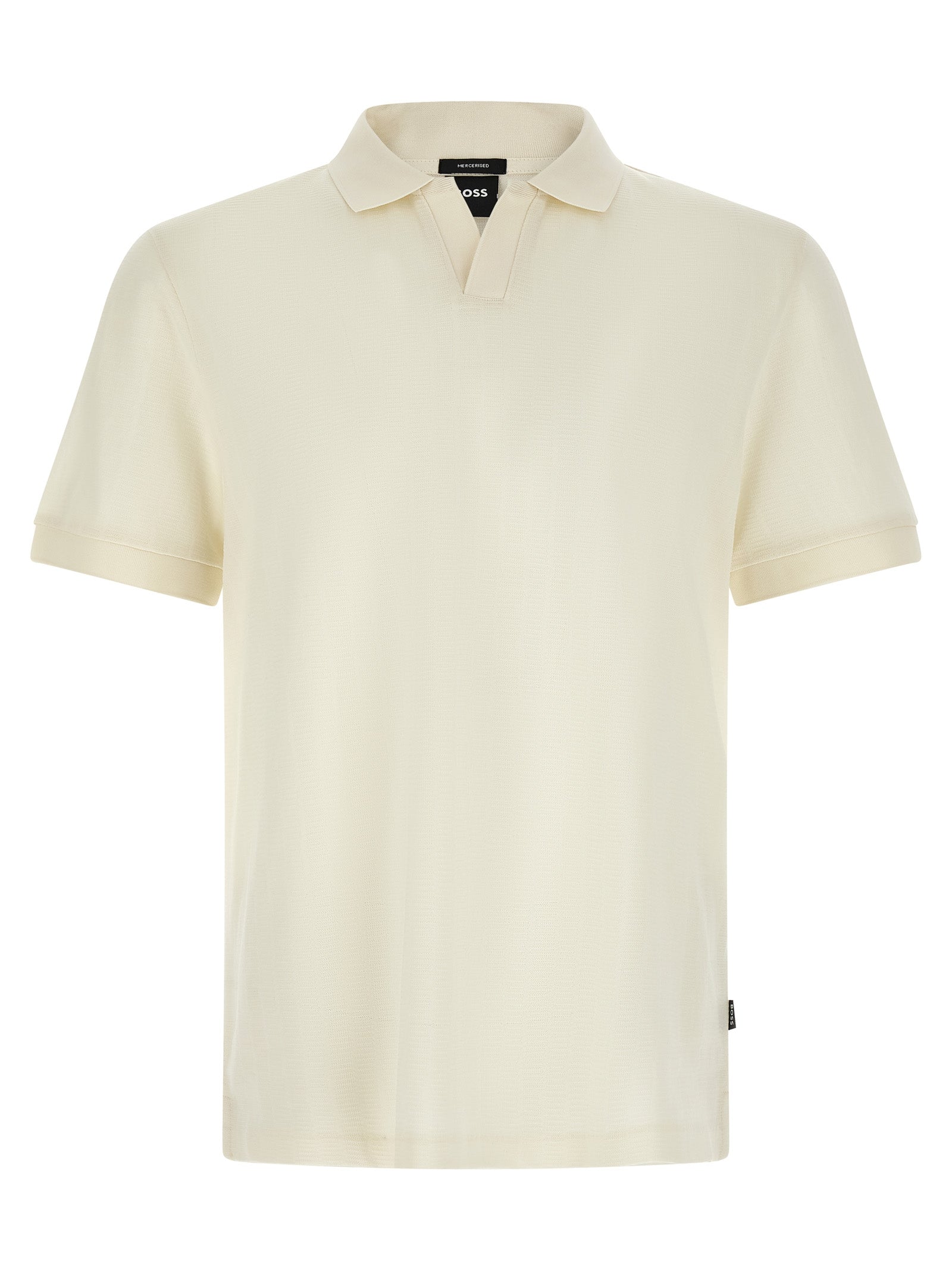 Hugo Boss Βαμβακερό Polo σε Λευκό