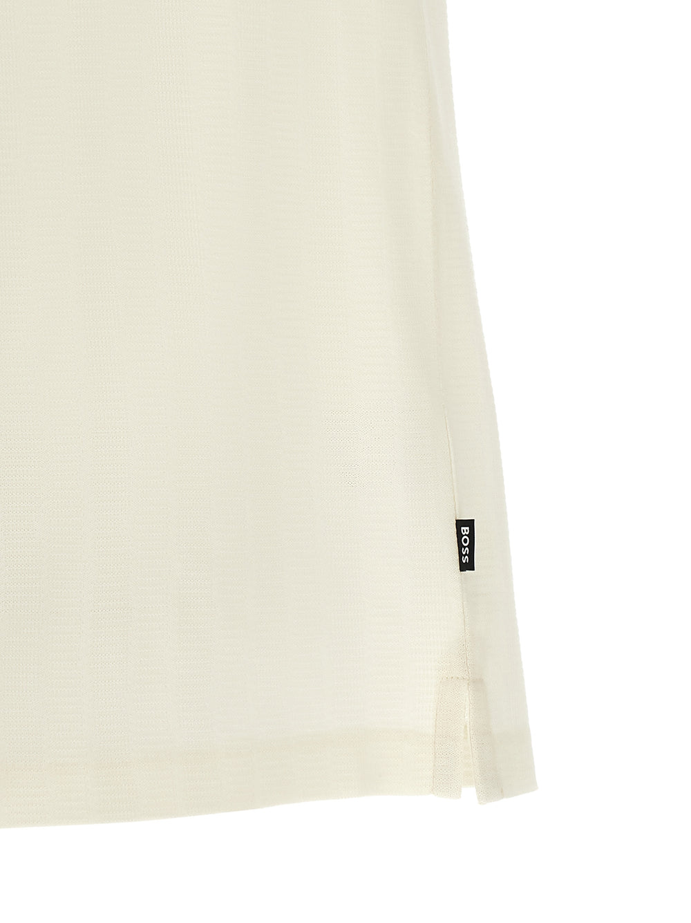 Hugo Boss Βαμβακερό Polo σε Λευκό