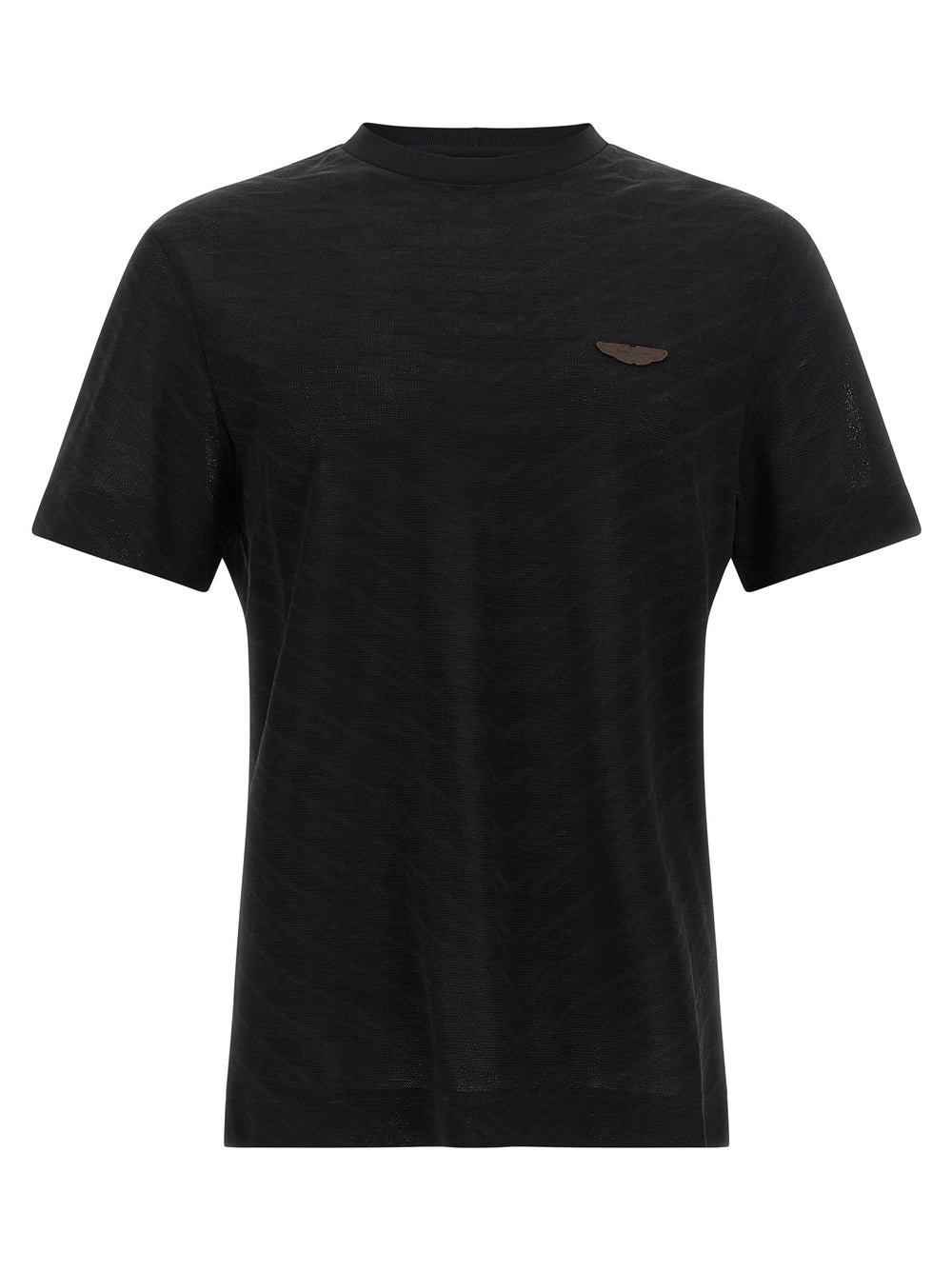Hugo Boss Βαμβακερό T-Shirt σε Μαύρο