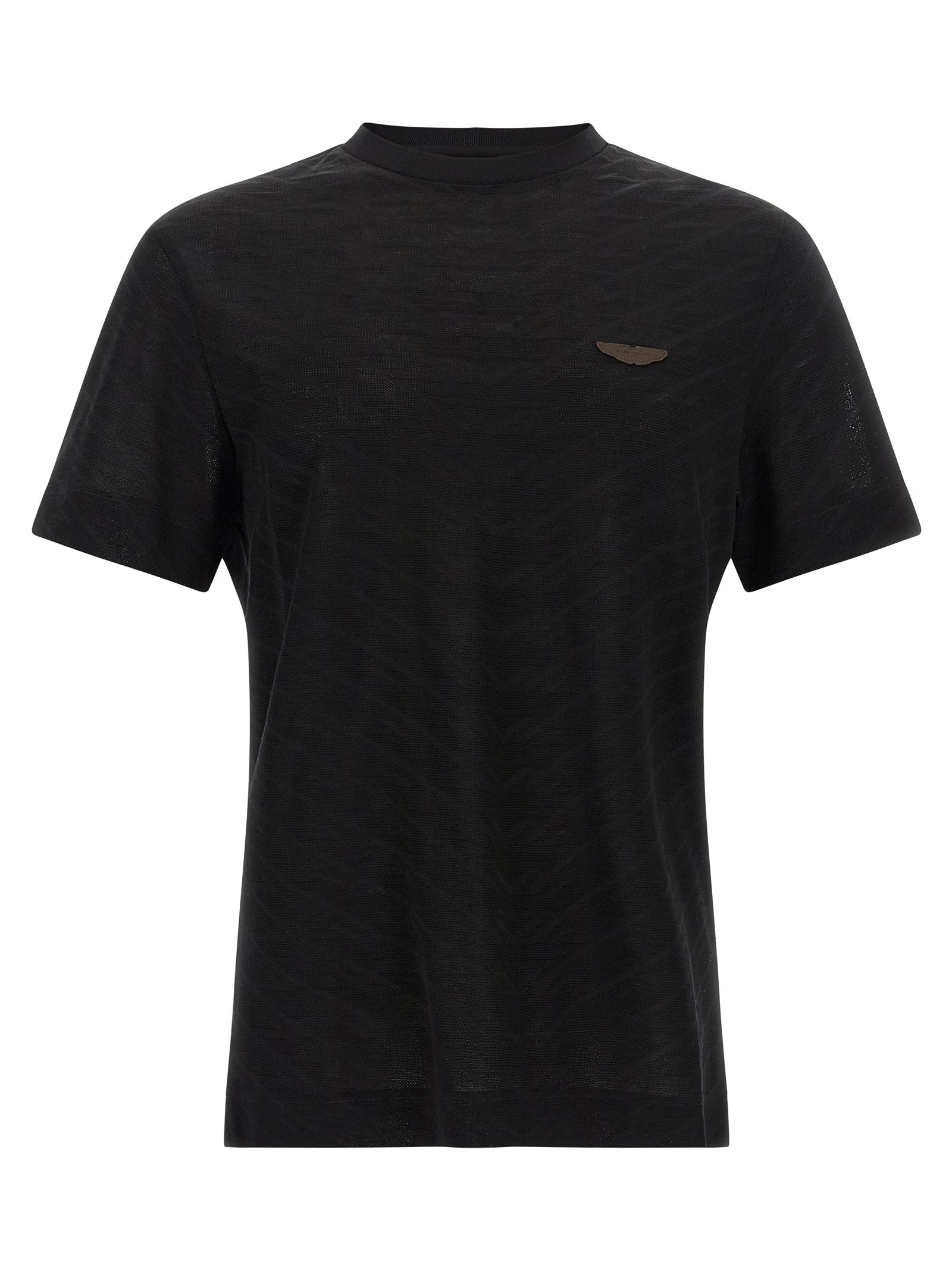 Hugo Boss Βαμβακερό T-Shirt σε Μαύρο