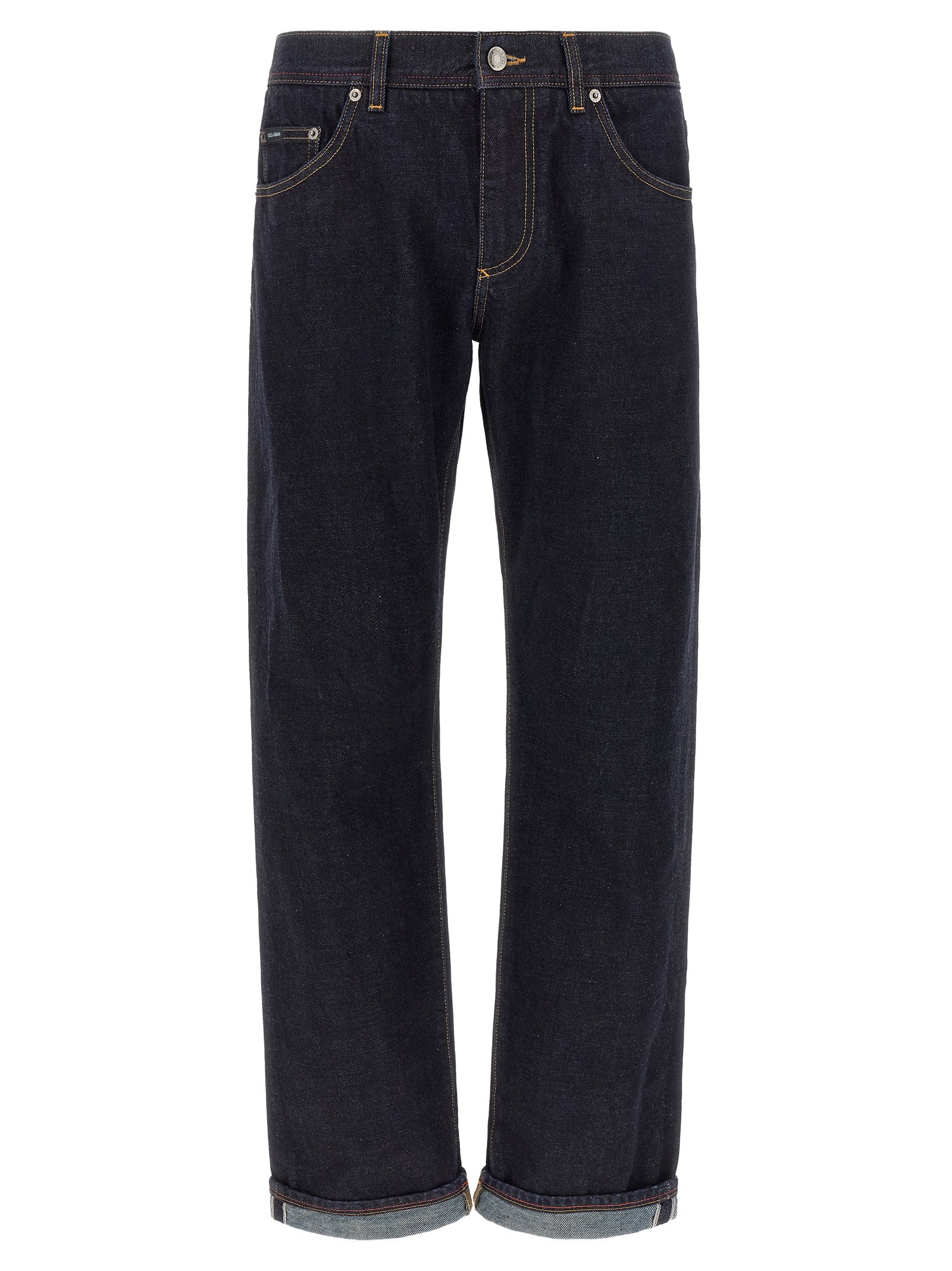 Dolce & Gabbana 100% Cotton Jeans in Blue