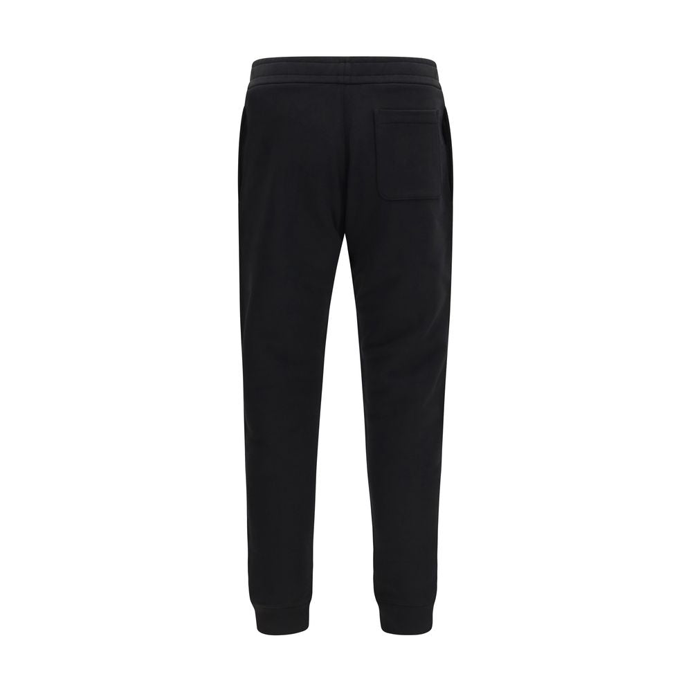 Moncler Cotton Athletic Pants in Black