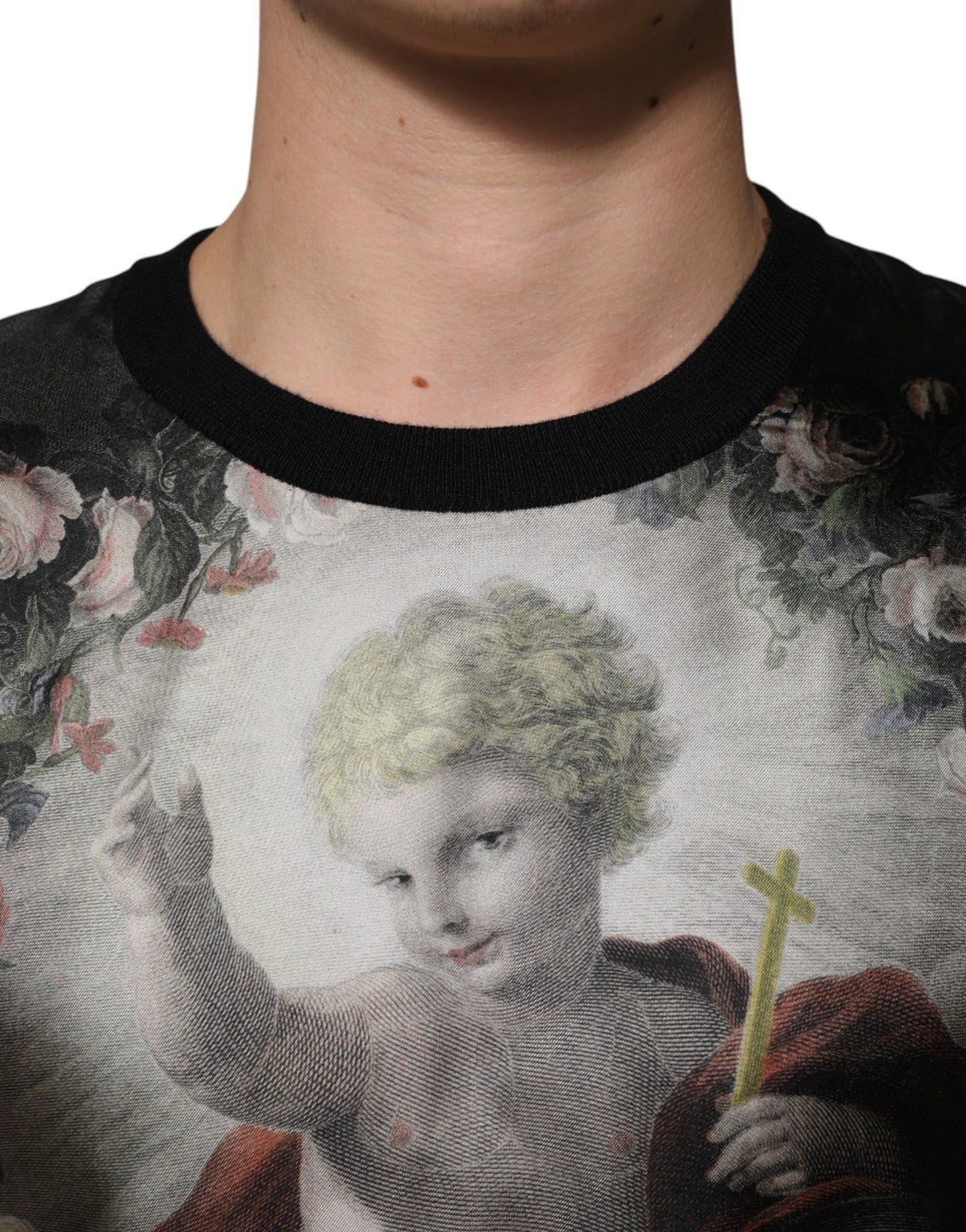 Dolce & Gabbana 70% Cashmere Sweater in Black