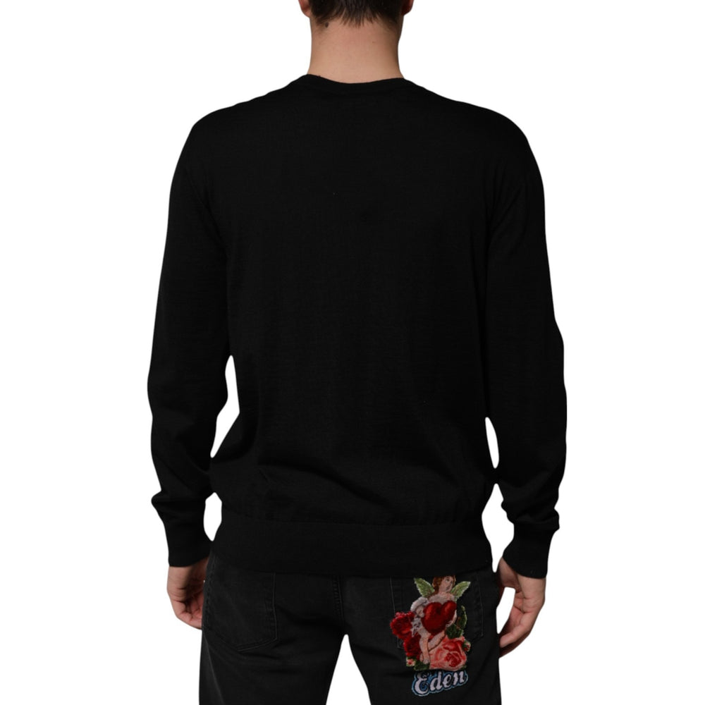 Dolce & Gabbana Πουλόβερ από κασμίρι σε Μαύρο