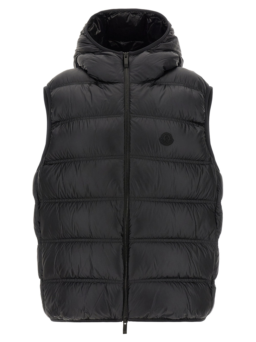 Moncler 'Panestrel' Polyamide Sleeveless Jacket in Black