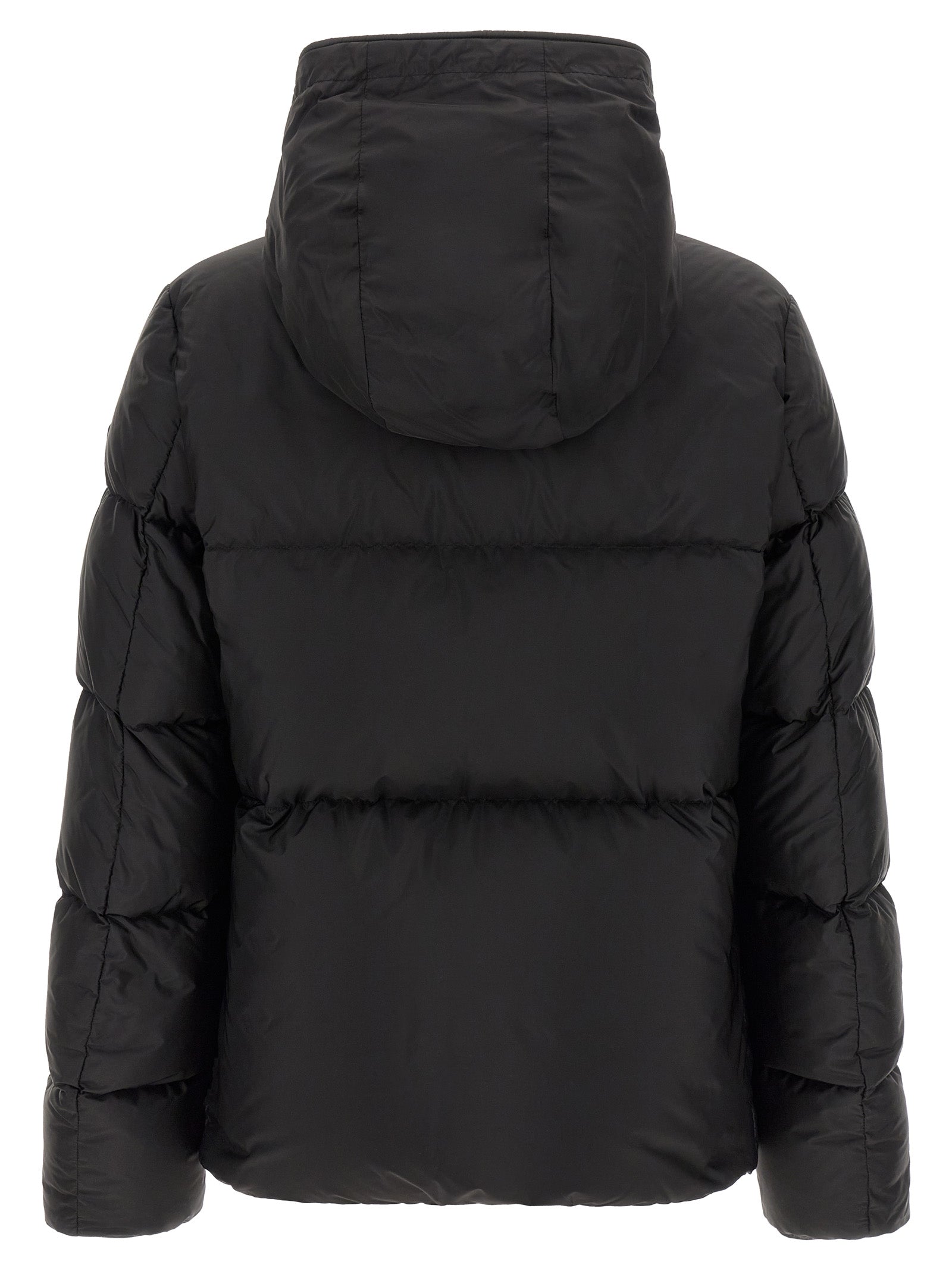 Moncler Μπουφάν Πολυαμιδίου Πλήρους Μήκους σε Μαύρο